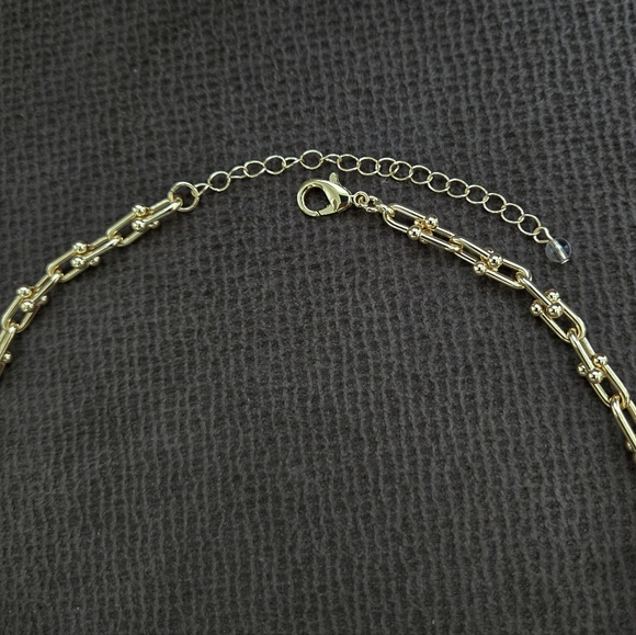 House🏠 of Harlow 1960 Gold💛 U-Link Chain⛓️ Necklace - NWT - Picture 7 of 15